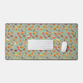 Elegant Fast Food Patroon Bureaumat (Keyboard & Muis)