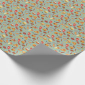 Elegant Fast Food Patroon Cadeaupapier (Hoek)