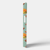 Elegant Fast Food Patroon Case-Mate iPhone Case (Achterkant / Rechts)