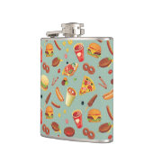 Elegant Fast Food Patroon Heupfles (Links)