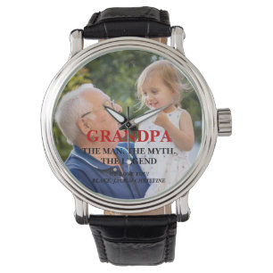 Elegant Father Day Photo Watch Gift Horloge