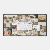 Elegant Fathers Day Best Dad Ever Photo Collage Bureaumat (Keyboard & Muis)