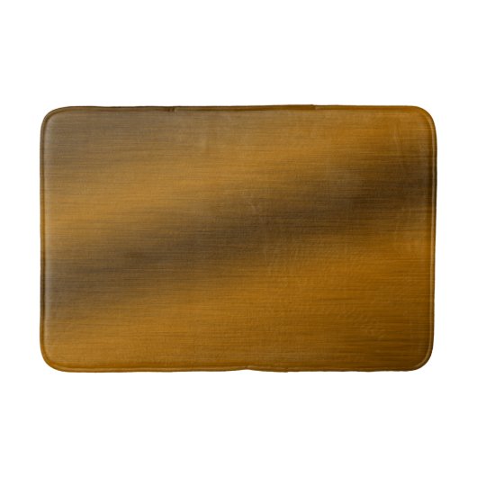 Elegant Faux Brushed Bronze Badmat (Voorkant)