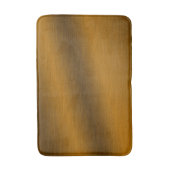 Elegant Faux Brushed Bronze Badmat (Voorkant Verticaal)