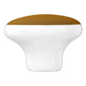 Elegant Faux Brushed Bronze Keramische Knop (Zijkant)