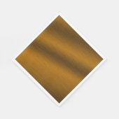 Elegant Faux Brushed Bronze Servet (Hoek)