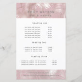 elegant faux folie roos goudsalon (Voorkant)