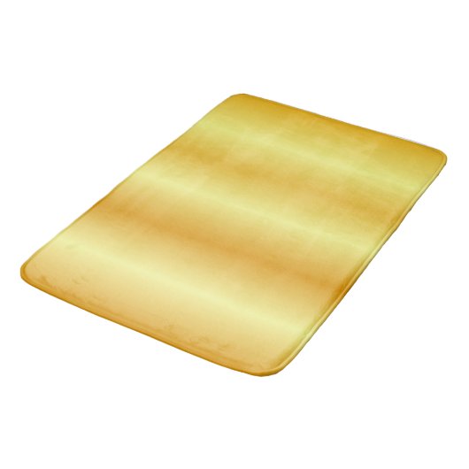 Elegant Faux Gold Custom Trendy Sjabloon Badmat (Gekanteld)