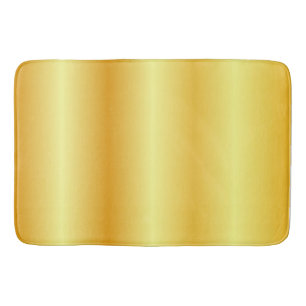 Elegant Faux Gold Custom Trendy Sjabloon Badmat