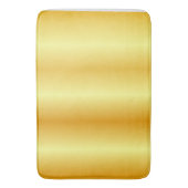 Elegant Faux Gold Custom Trendy Sjabloon Badmat (Voorkant Verticaal)