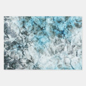 Elegant Faux Gold en Pastel Marble Inpakpapier Vel (Voorkant 3)