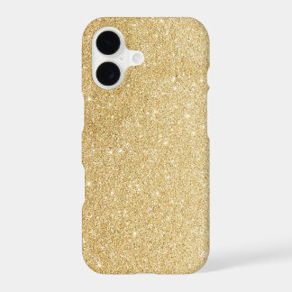 Elegant Faux Gold Glitter