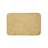 Elegant Faux Gold Glitter Badmat (Voorkant)