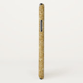 Elegant Faux Gold Glitter Case-Mate iPhone Case (Achterkant / rechts)