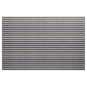 Elegant Faux Gold Glitter en Blue Stripe Pattern Stof (Yard (91,4 cm))