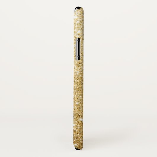 Elegant Faux Gold Glitter Luxury Case-Mate iPhone Case (Achterkant / rechts)