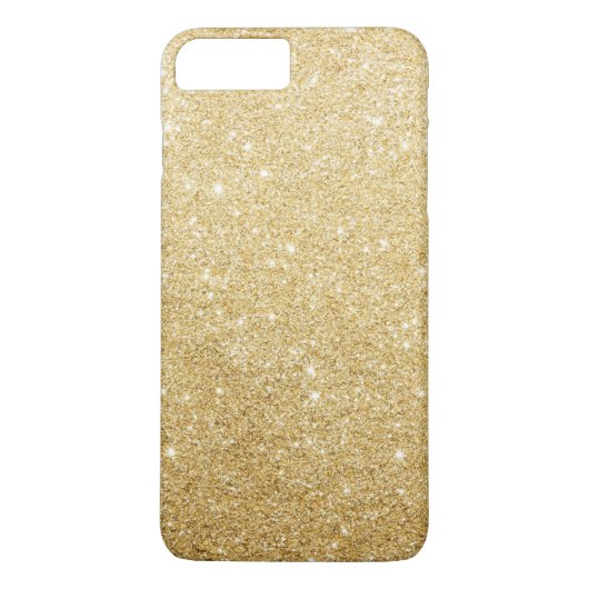 Elegant Faux Gold Glitter Luxury Case-Mate iPhone Case (Achterkant)