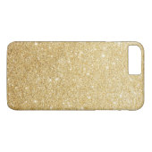 Elegant Faux Gold Glitter Luxury Case-Mate iPhone Case (Achterkant (Horizontaal))