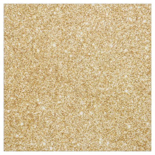 Elegant Faux Gold Glitter Stof (Swatch)