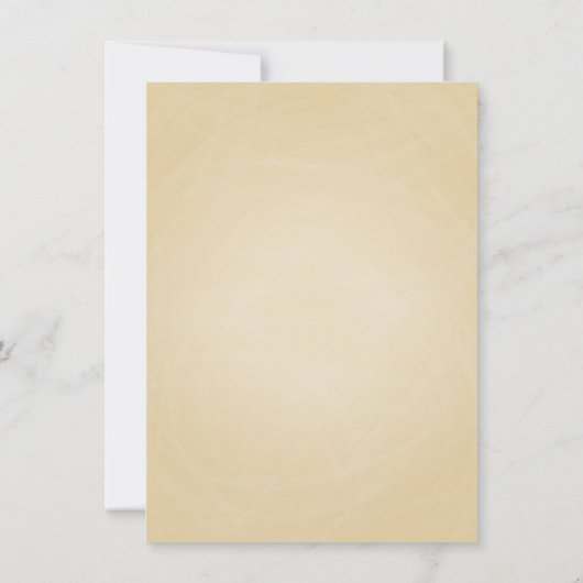 Elegant Faux Gold Harvest Moon Vrijgezellenfeest Kaart (Achterkant)