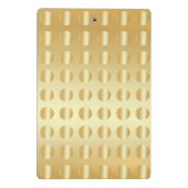 Elegant Faux Gold Modern Glamoureuze Sjabloon Mini Klembord (Achterkant)