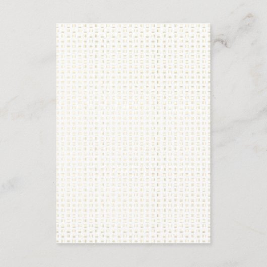 Elegant Faux Gold Palm Tree Advice for the Bride Advieskaart (Achterkant)