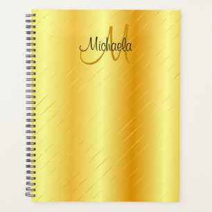 Elegant Faux Gold-Sjabloon op maat Planner