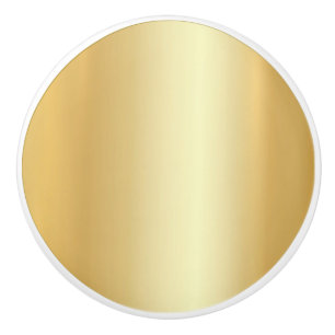 Elegant Faux Gold Trendy Sjabloon Glamoureus Keramische Knop