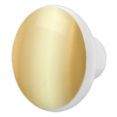 Elegant Faux Gold Trendy Sjabloon Glamoureus Keramische Knop (Rechts)