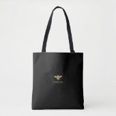 elegant FAUX gouden folie bijen logo Tote Bag (Voorkant)