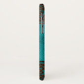 Elegant Faux Leather Celtic knot design Case-Mate iPhone Case (Achterkant/links)