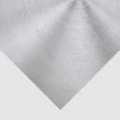 Elegant Faux Metallic Shiny Silver Tissuepapier (Detail)