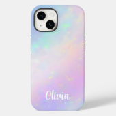 Elegant Faux Opalescent Case-Mate iPhone Case (Achterkant)