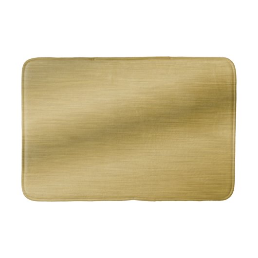 Elegant Faux pensed Gold Artwork Badmat (Voorkant)