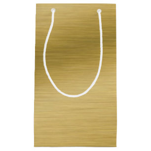 Elegant Faux pensed Gold Artwork Klein Cadeauzakje