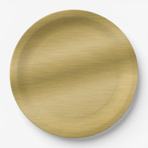 Elegant Faux pensed Gold Artwork Papieren Bordje