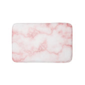 Elegant Faux Pink Marble Bath Mat (Voorkant)