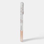 Elegant Faux Roos Gold & Marble - Aangepaste naam Case-Mate iPhone Case (Achterkant / Rechts)