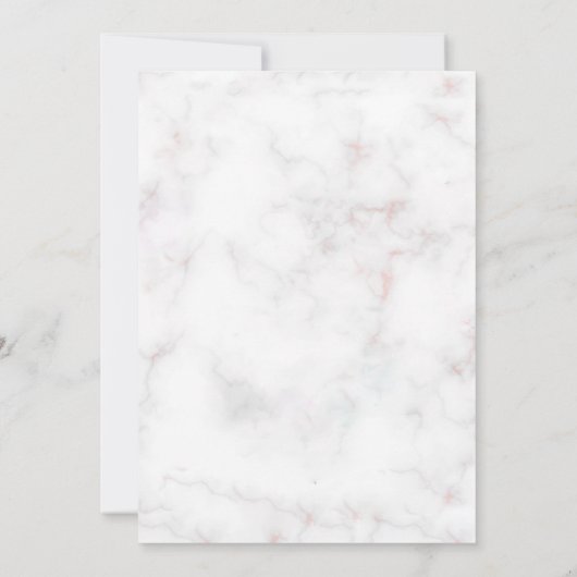 Elegant Faux Roos Gold Photo Weddenschap Save the Save The Date (Achterkant)