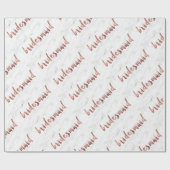 elegant faux roos goudmarmer cadeaupapier (Vlak)