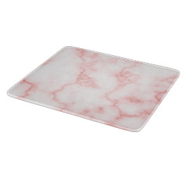 Elegant Faux Roze Marmer Snijplank