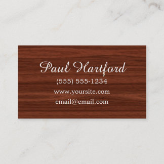 Elegant Faux Visitekaartjes