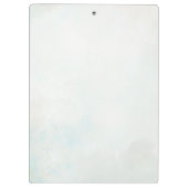 Elegant Feather Floral Watercolour  clipboard  Klembord (Achterkant)