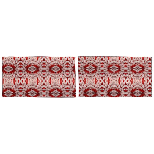 Elegant Feather Pillowcases – Matching Bedroom Bed Kussensloop (Achterkant-Set)