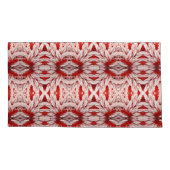 Elegant Feather Pillowcases – Matching Bedroom Bed Kussensloop (Achterkant-Links)