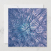 Elegant Feathers Wedding Invitation Kaart (Achterkant)