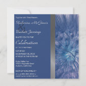 Elegant Feathers Wedding Invitation Kaart (Voorkant)