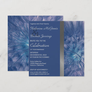 Elegant Feathers Wedding Invitation Kaart