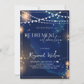 Elegant feest van het pensioen kaart (Voorkant)