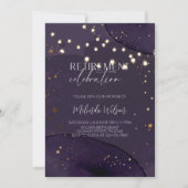 Elegant feest van het pensioen kaart (Voorkant)